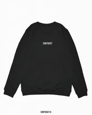 CONTRAST GRAPHIC SWEATSHIRT